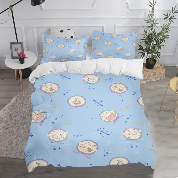 Cinnamoroll Sanrio Quilt Cover, Anime Printed Cartoon Duvet, Skin-Friendly, Breathable, Cute, Warm, Bedding, Warmth, New Design - Image 7