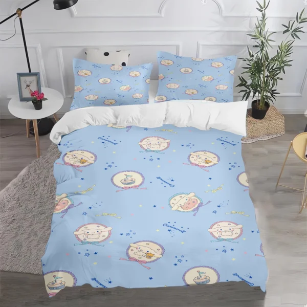 Cinnamoroll Sanrio Quilt Cover, Anime Printed Cartoon Duvet, Skin-Friendly, Breathable, Cute, Warm, Bedding, Warmth, New Design - Image 11